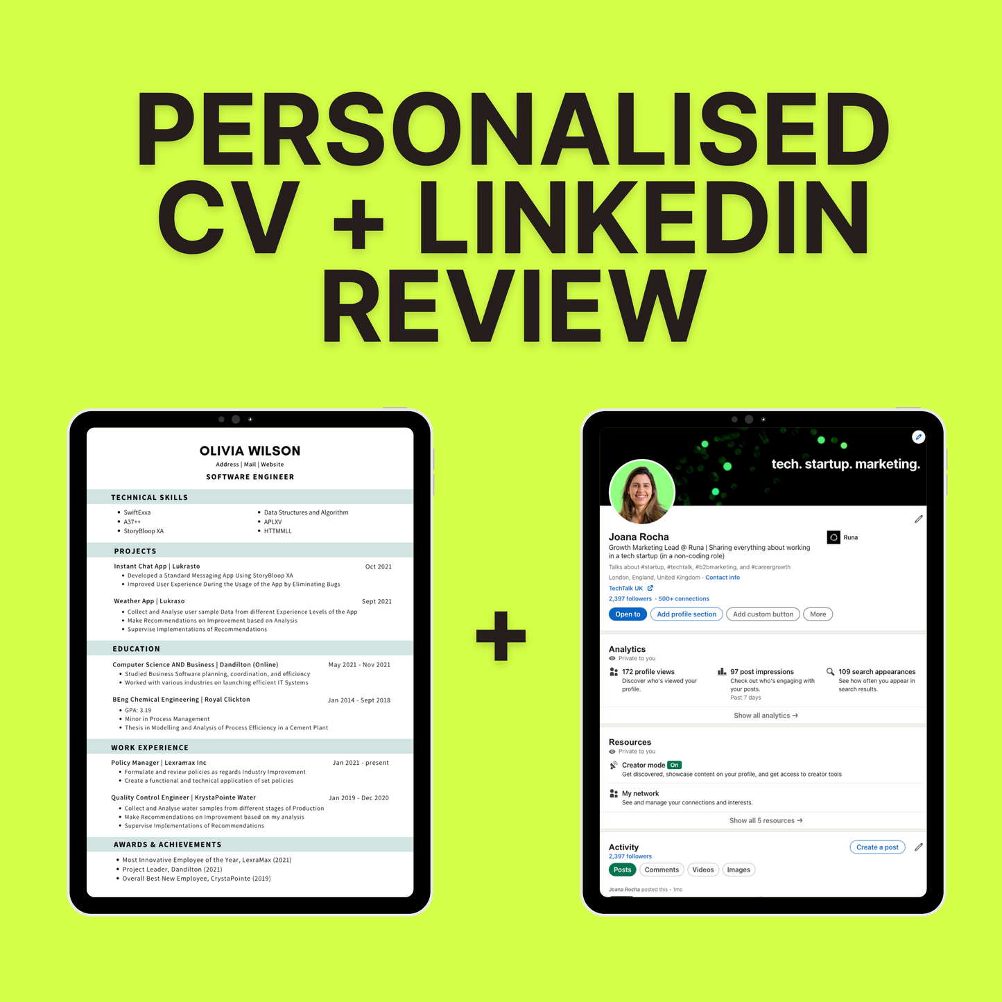 CV & LinkedIn Bundle